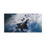 "Lucid Dreams" F-22 Raptor Polyester Canvas